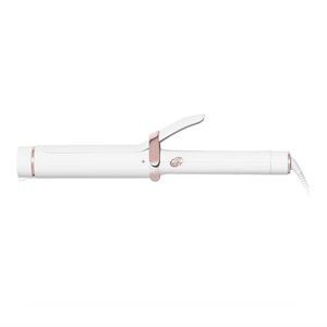 T9 Singlepass 1-1/2” Curling Iron - White and Rose Gold